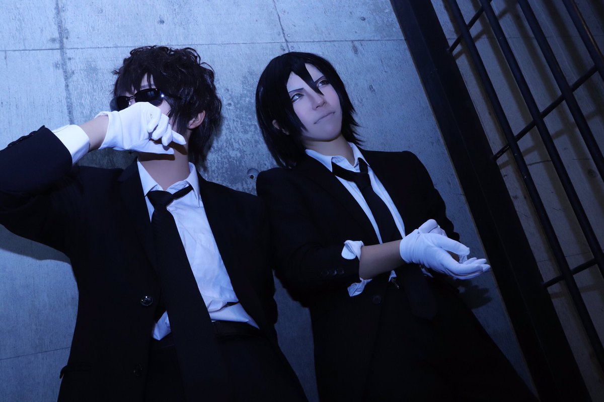 raiki08's tweet photo. ⚠︎コスプレ
【DC/爆発物処理班】

「萩原さっさと済ませるぞ。」
「分かってるよ」

松田陣平(来妃)
萩原研二(なつを)
photo(れお)
#raikicos https://t.co/VKgIWnLcu0