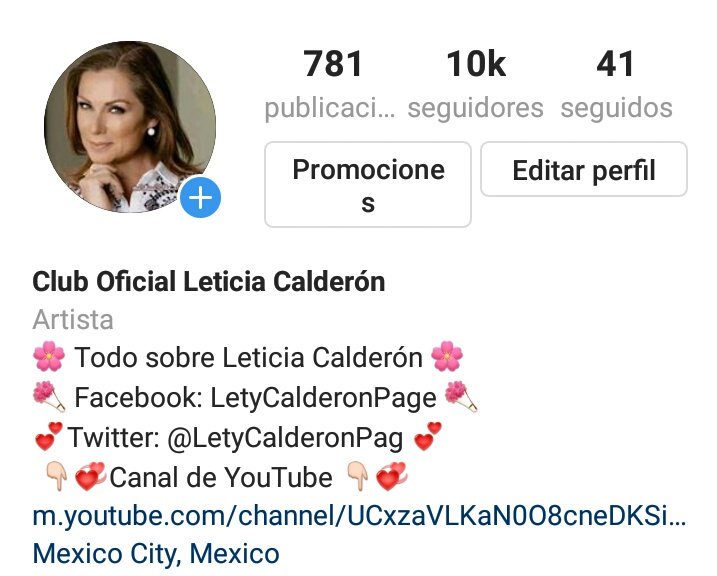 Ya somos mas de 10mil seguidores en Instagram!... Gracias por estar siempre pendiente de la trayectoria de Lety... <a href="/letyca79/">Leticia Calderon</a> ....! 👏❤💋