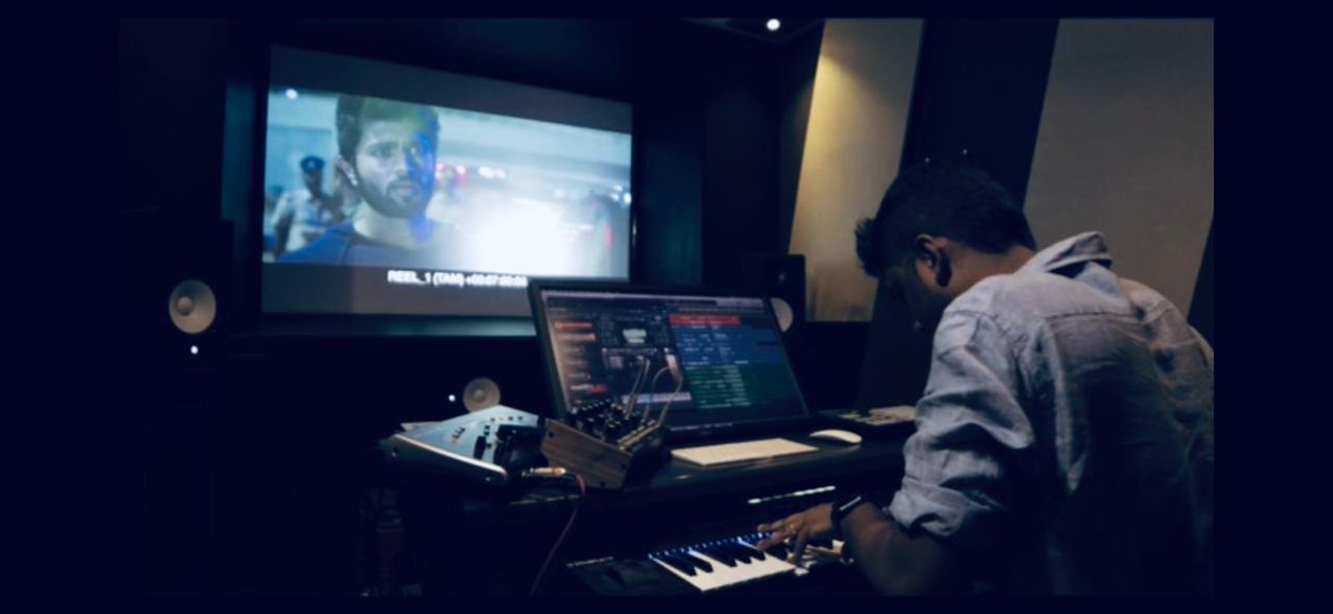 SamCSmusic's tweet photo. NOTA ! Music production wrapped ! Audio out soon ! #NOTA hits the big screen on Oct 5
@kegvraja @anandshank @TheDeverakonda https://t.co/Yfaz9pXRXV