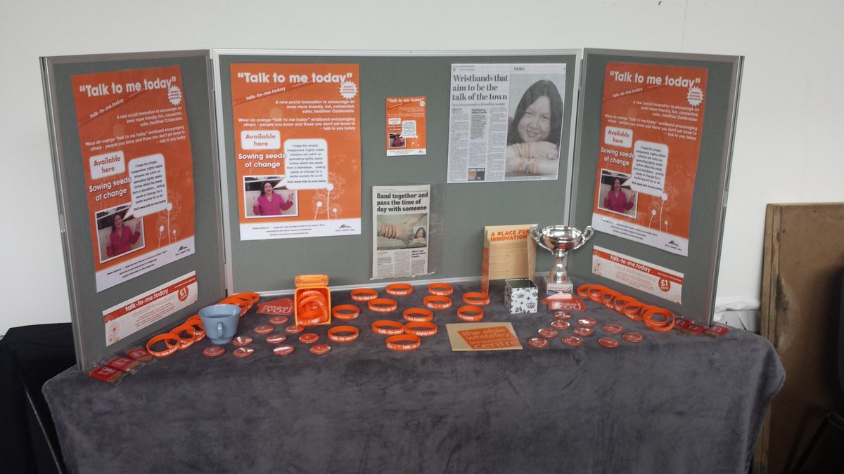 TalkToMeTday's tweet photo. Looking forward to my #TalkToMeToday stand in the market place today in @HebdenTownHall for @stayingwellcal #DementiaFriendly week of events with @WILHebdenBridge
@BluebirdCareCLD
#MemoryLaneCafe
@ww_legal @WYP_NeilTaylor @grahammynott @CT_Calderdale
@CalderdaleCAB and more. https://t.co/CnXj2Pl0fD