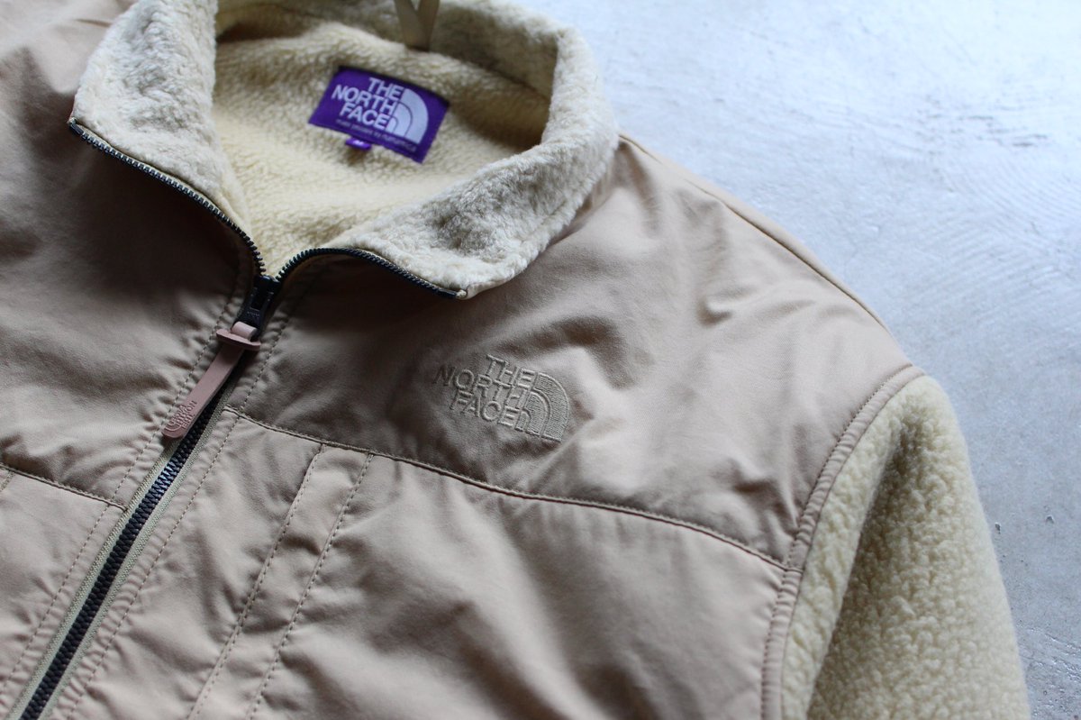 the north face purple label field denali jacket