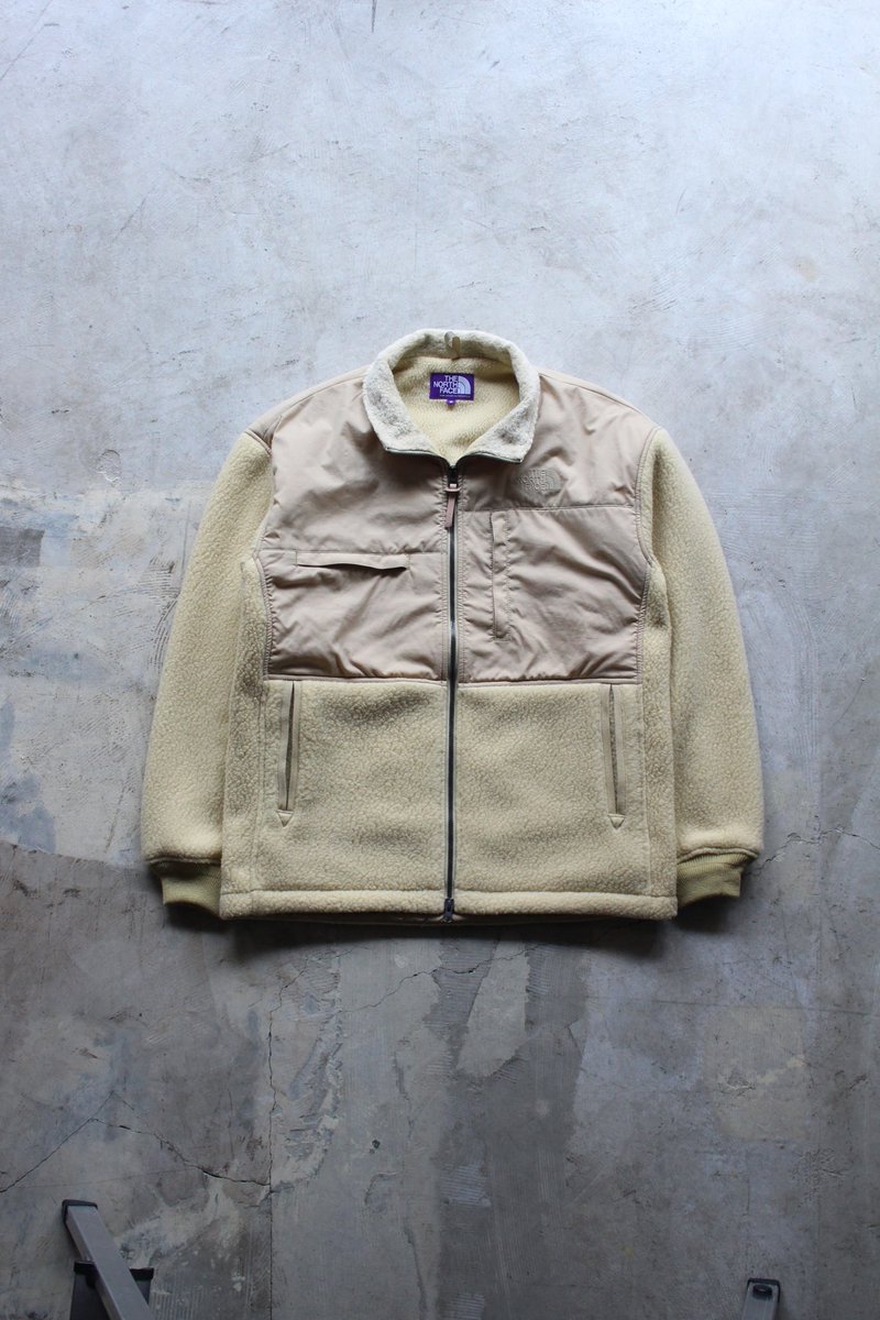 the north face purple label field denali jacket