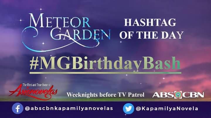 wangrunzePH_'s tweet photo. [100118]

Meteor Garden Official Hashtag for today

#MGBirthdayBash https://t.co/s85lFD1OW6