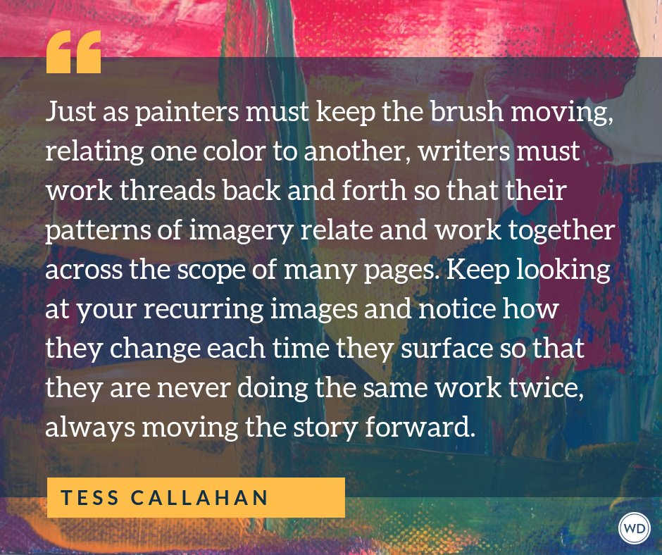 WritersDigest's tweet photo. Train Your Eye for Better Writing: 3 Writing Techniques Adapted from the Visual Arts https://t.co/BC8uy6Fa28 https://t.co/Wa3KnRyQWY