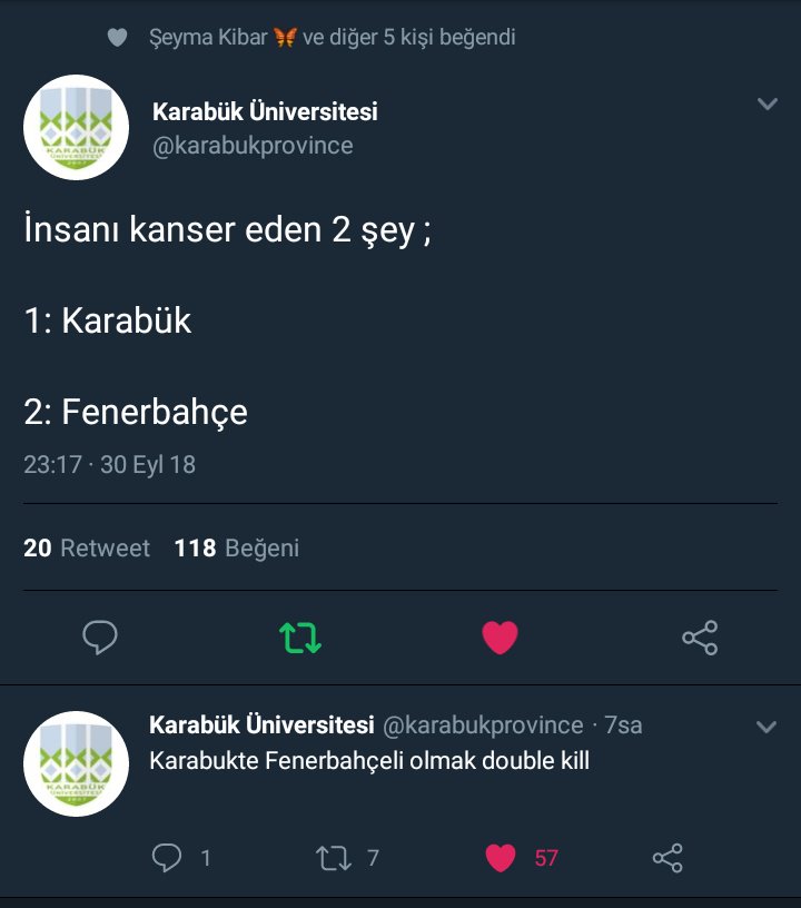 cemgurbeyyy's tweet photo. Karabük'de Fenerbahçe'li olmak, double kill. 👍🏻👏🏻 @karabukprovince https://t.co/5M4YvUYOuf