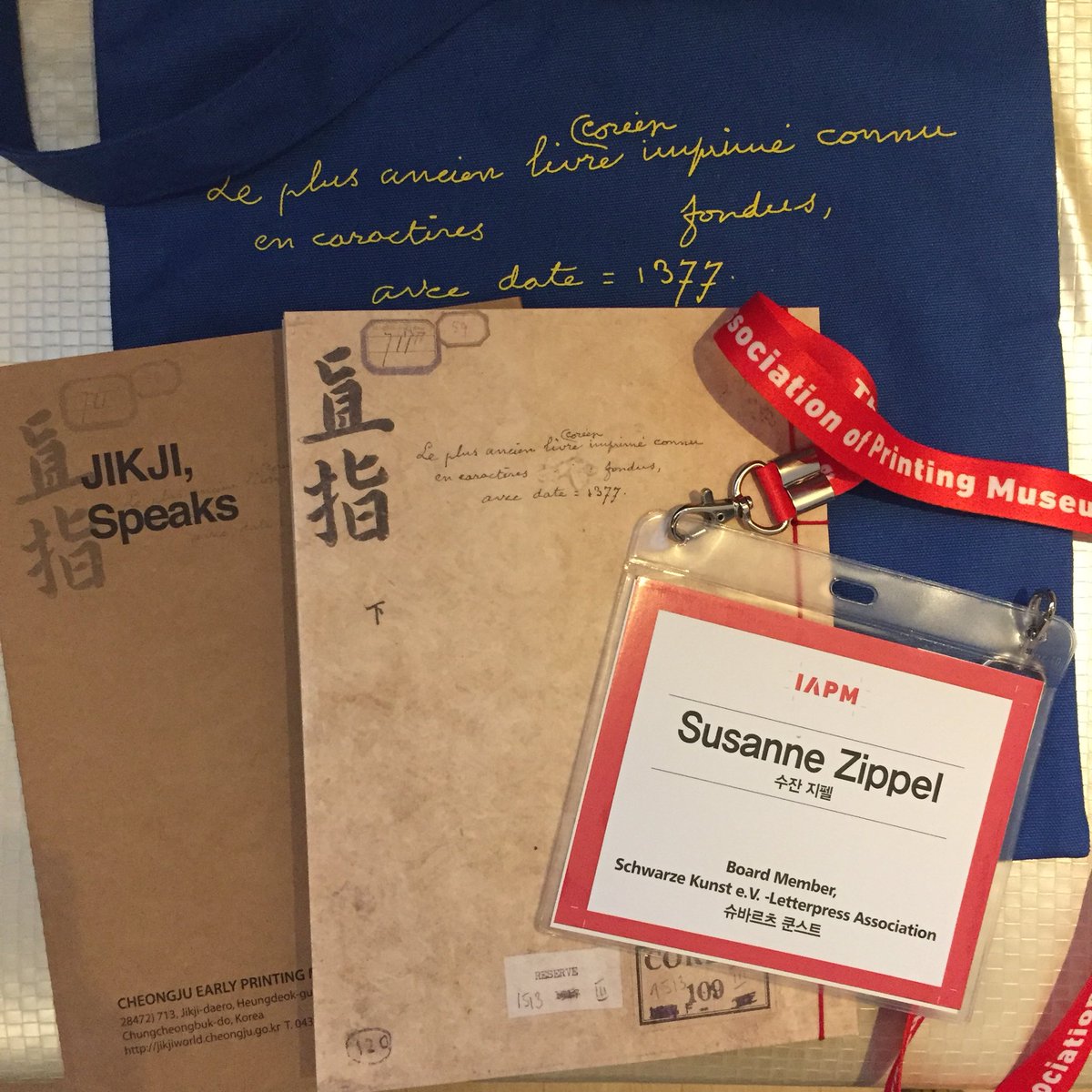 SusanneZippel's tweet photo. #JijkiConference in #Cheongju #Korea started with almost 70 participants from more than 20 nations with The goal to officially establish a worldwide umbrella association of printing museums and associated institutions. #MPZD https://t.co/0iTo5ea7C7