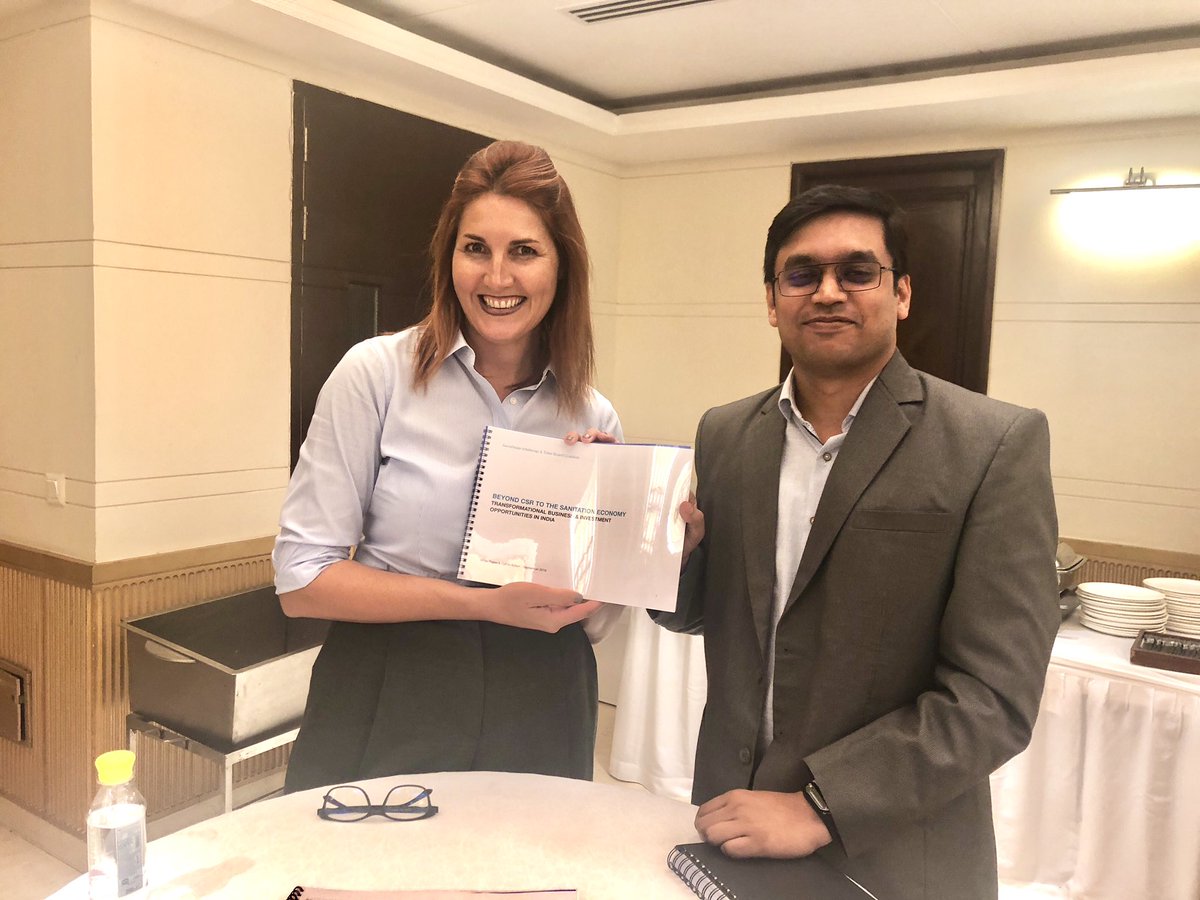 IntellecapTweet's tweet image. Intellecap &amp;amp; @AavishkaarVC are happy to launch a new white paper in partnership with @TheToiletBoard on &apos;Beyond CSR to the Sanitation Economy&apos; @Raivineet @intellecapceo @CherylHicksTBC #sanitationeconomy #beyondcsr #wash