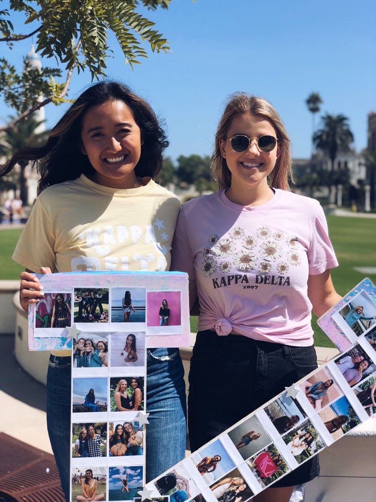 No better way to celebrate #IWFM than tabling with our beautiful sisters 💕 <a href="/KappaDeltaHQ/">Kappa Delta Sorority</a>