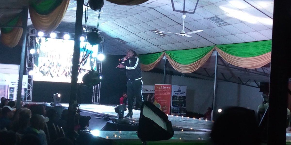 Sarmshotel's tweet photo. Alemba lit up the stage as the boys and girls showcased their beauty in yet another successful Ms Tourism Kenya Laikipia County Edition hosted by Sportsmans Arms. https://t.co/auGDUtIjNM