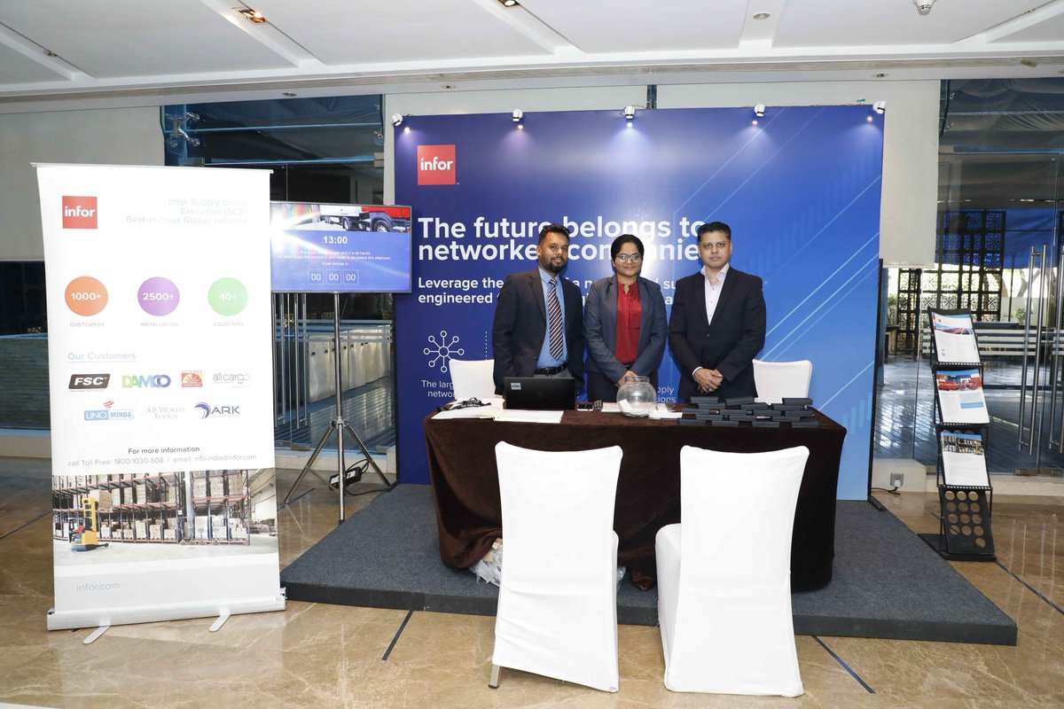 Programicasia1's tweet photo. #AshishKawale Sr. Business Consultant- SCM @Infor shared his views on "Driving Operational Efficiencies And Increasing Profitability Of
Your Supply Chain" at #LogisticsInnovationSummit
#ProgramicAsia #Logistics #Conference https://t.co/huXHRJSGsc
