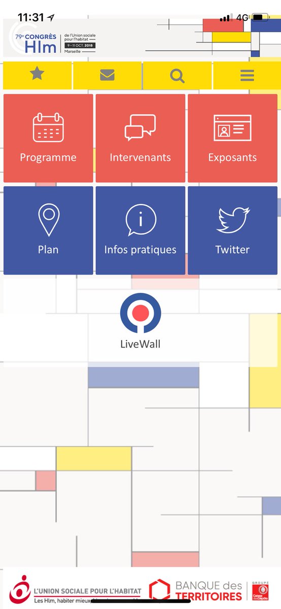 Erilia_Officiel's tweet photo. [Congrès HLM] Êtes vous prêts ?
Avez vous téléchargé l'appli dédiée  ? À venir sur twitter le détail des interventions de nos collaborateurs pendant le Congrès...
#congresHLM #demainleshlm
#renouvellementurbain #coutglobal
#cohésionsociale https://t.co/LMgqpDncyC