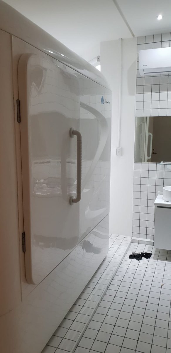 Dreampod Cabins are being set up in three different countries right now. These are located at a wellness spa in Taiwan. New Zealand is next on our list, follows by USA. This is going to be a fun month #dreampod #float #floatspa