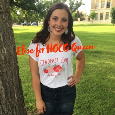 Vote for me for Homecoming Queen! ❤️ #wtamu #hocoqueen2018 #NewProfilePic "This message has been approved for posting by the Student Government Office. If you believe this message is not in compliance with the Election Code, please contact the Chief Justice at (806) 651-2388."