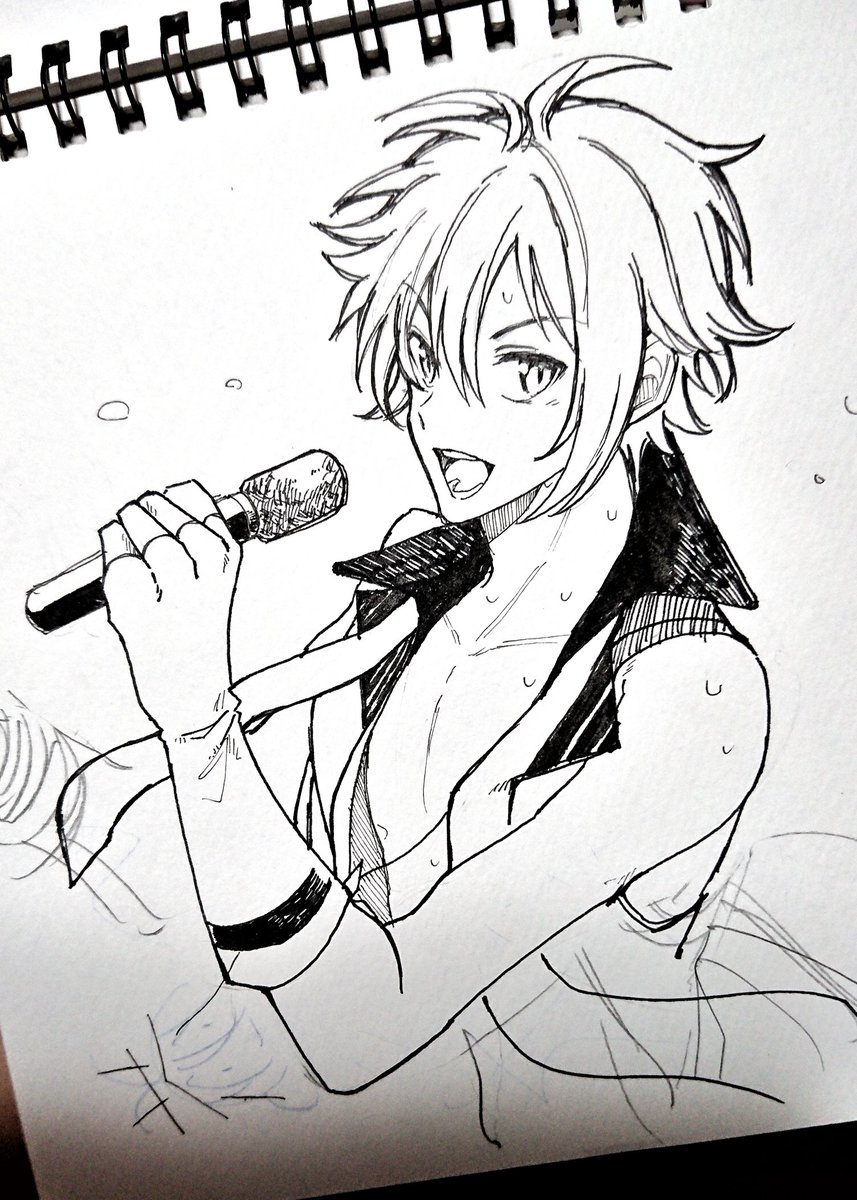 最近描いたアイナナの絵 