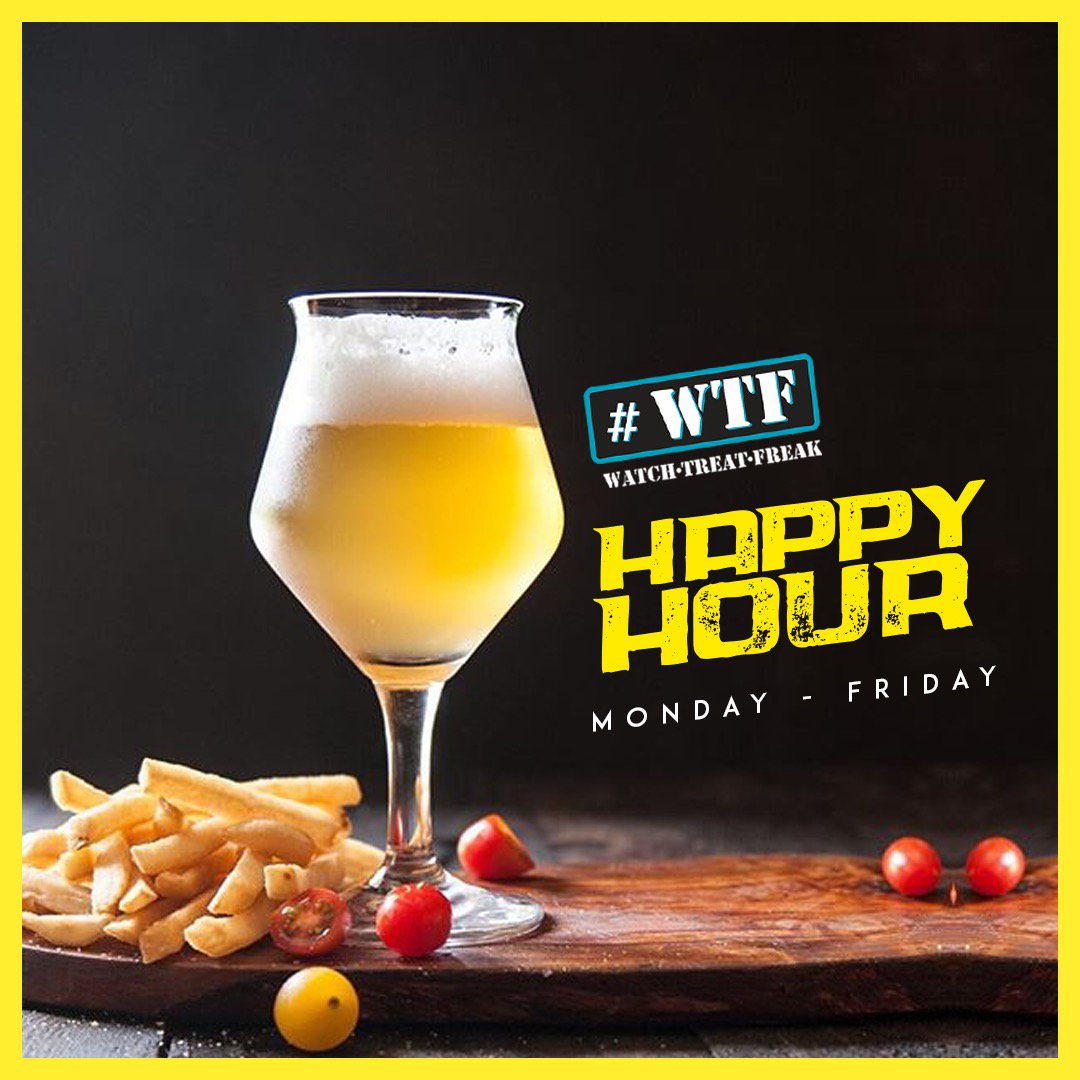 wtf_jaipur's tweet photo. Feel free and Forget worries
#happyhour #montofri #mondaymadhushala #wtfcafe #jaipur #beer #wine https://t.co/7IfGKb17W7