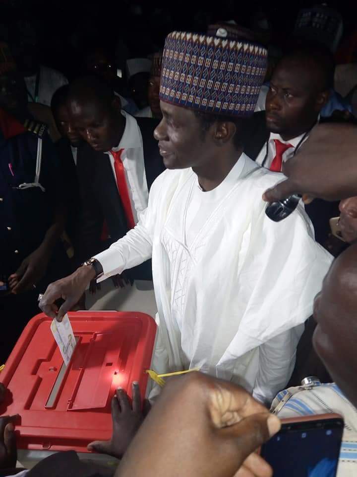 Alhamdulilah we thank the good people of Yobe State for their massive support and overwhelming confidence in our aspiration