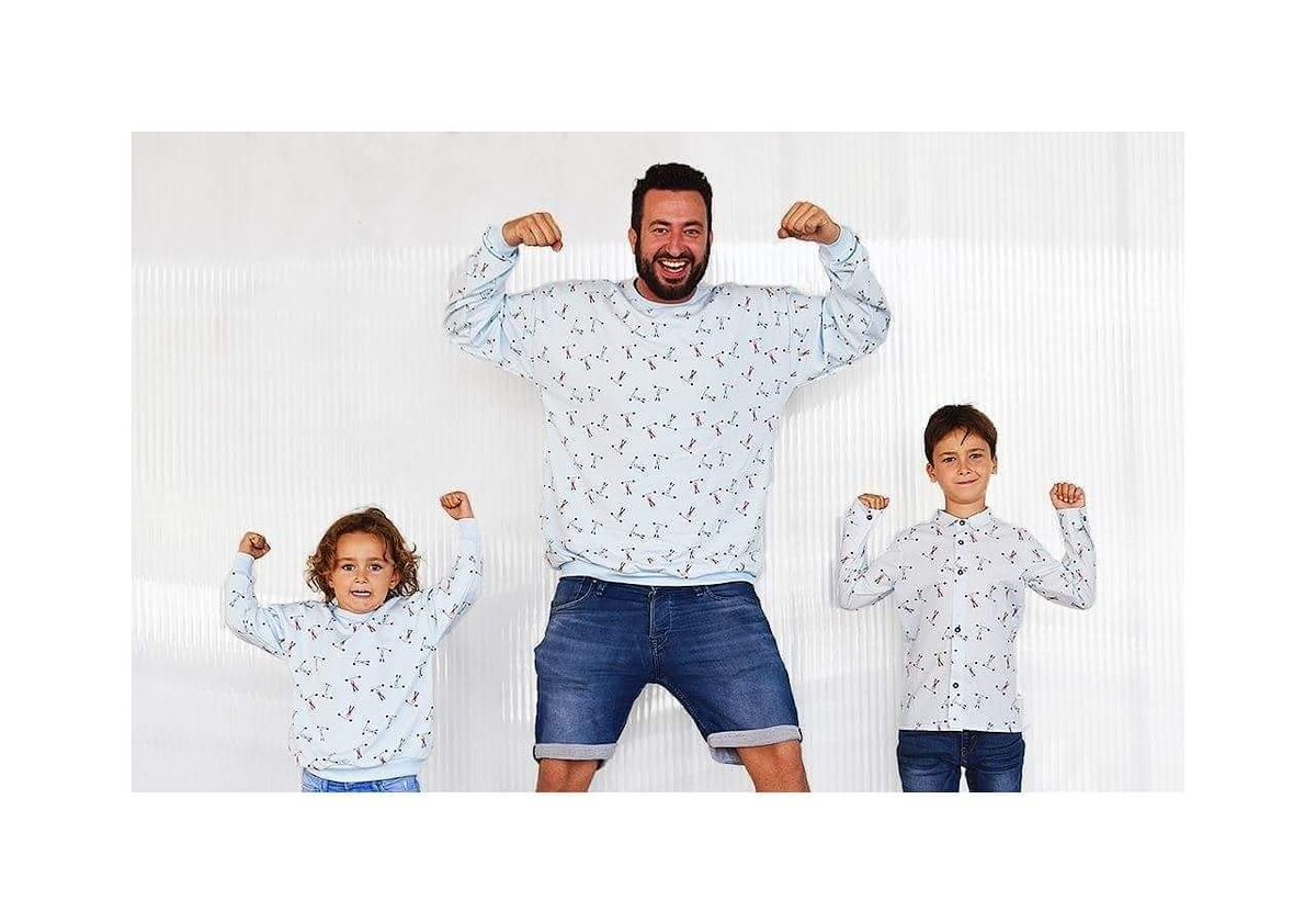 superocho_es's tweet photo. A por el lunes!!!!! Conjuntos molones para toda la familia #sudaderas #camisas #nuevacoleccion #aw18 #estampados https://t.co/tYNti6zOG5