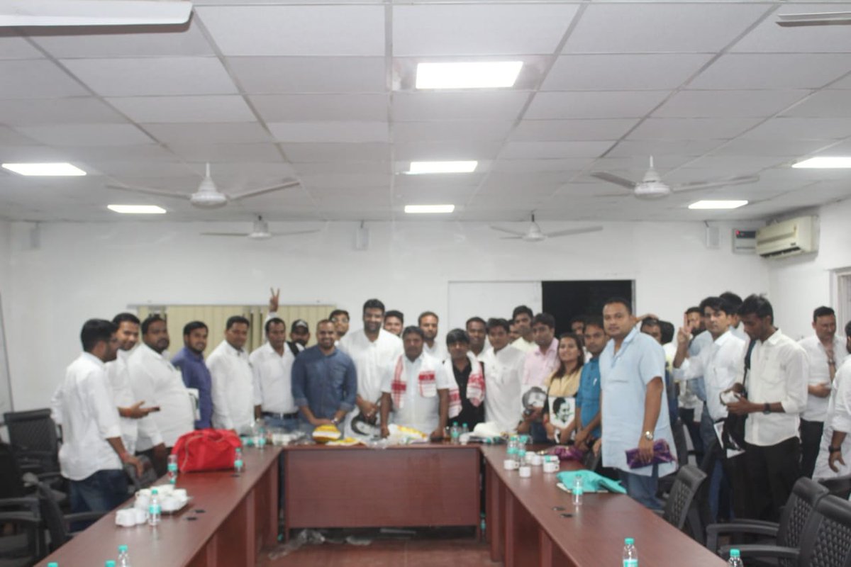 srinivasiyc's tweet photo. IYC's spokespersons workshop was held, where senior leaders extended their knowledge to IYC spokesmen to help raise the voice of the common people to the media with greater intensity.

I thank the senior party leaders for taking the time and effort to impart valuable knowledge. https://t.co/CgODgakMjc