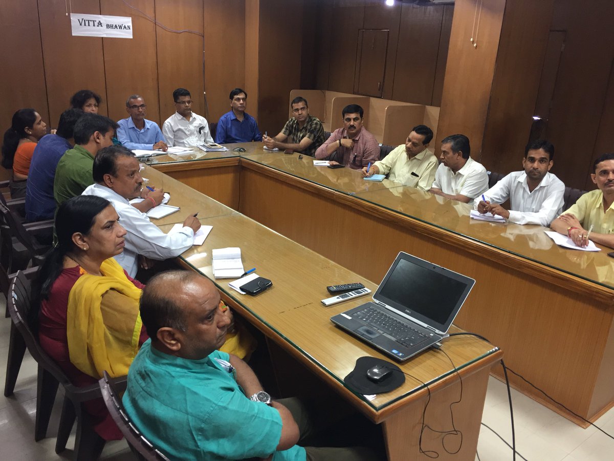 NICMeity's tweet photo. An awareness camp for #NICMeitY developed solution #PayManager for preparation of Bills for GST TDS and their payments through NEFT/RTGS or OTC mode conducted in Rajasthan. The software for TDS deduction for GST is being implemented across the State from 1st October’ 2018 https://t.co/6domsWXybz