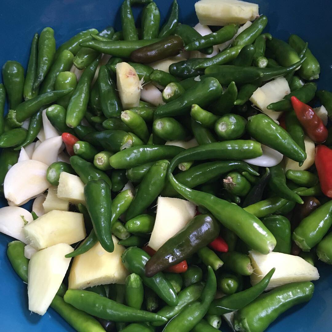 sukoosukoo's tweet photo. Fresh batch of chilli paste made using home grown chillies #indianfood #foodstagram #homemade #freshfood #delicious #nolifewithoutspice https://t.co/69V9iem3YM