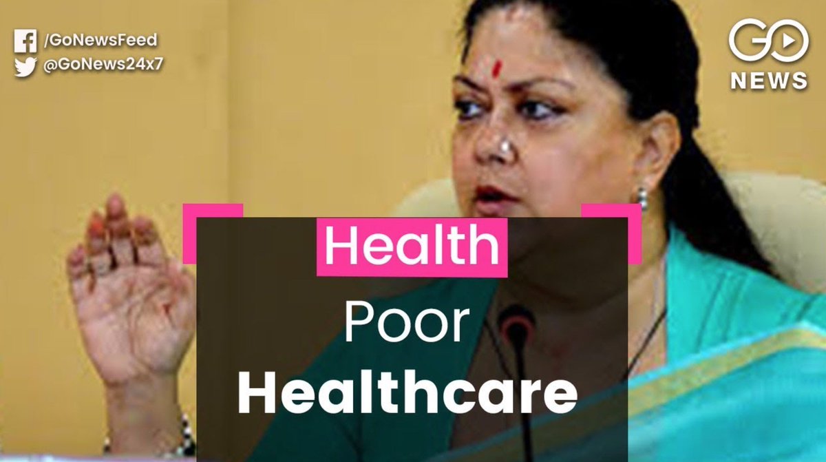 GoNews_India's tweet image. 'Sick States'?
If #PublicHealth was an #ElectionIssue in poll bound states, their report cards are dismal. A special series by @iankushchoubey 

#MadhyaPradesh- bit.ly/2RgwnKT
#Chattisgarh - bit.ly/2DKprTh
#Rajasthan- bit.ly/2NVEDBS