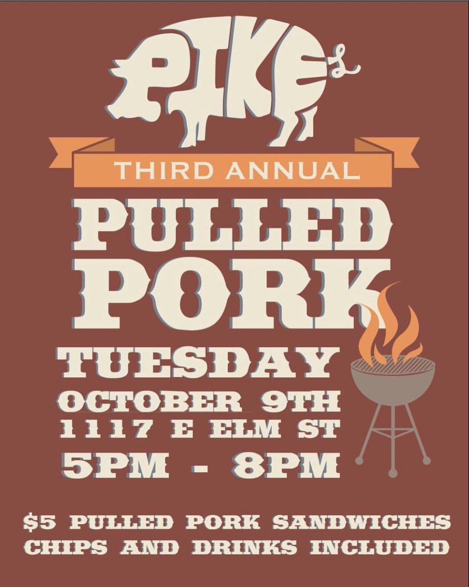 Pi Kappa Alpha (@msu_pikes) on Twitter photo Come out to 1117 E Elm Street tomorrow for some tasty pulled pork! We hope to see you there! <a href="/MoStateIFC/">Missouri State IFC</a> <a href="/mostatefsl/">Missouri State FSL</a> Come out to 1117 E Elm Street tomorrow for some tasty pulled pork! We hope to see you there! <a href="/MoStateIFC/">Missouri State IFC</a> <a href="/mostatefsl/">Missouri State FSL</a>