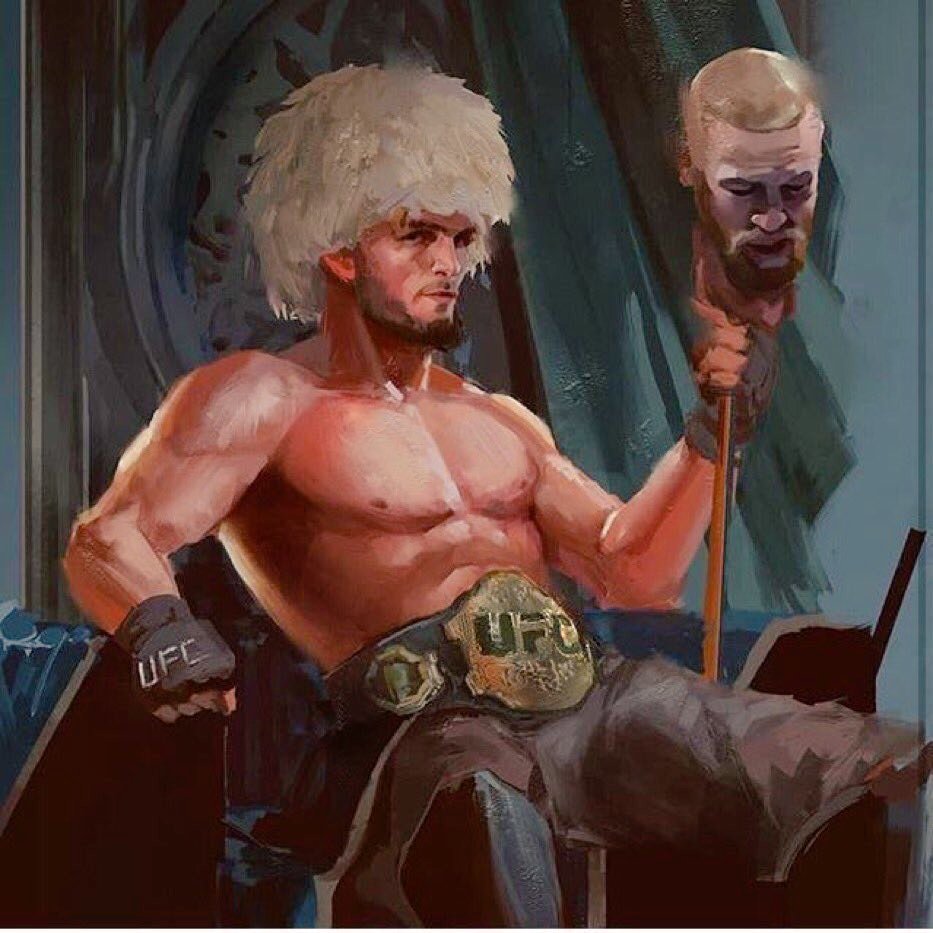 MRwaddah89's tweet photo. @TheNotoriousMMA @ProperWhiskey I do not advise you to think about approaching   KHABIB 🦅☝🏻 https://t.co/2Q8JEQ78IF