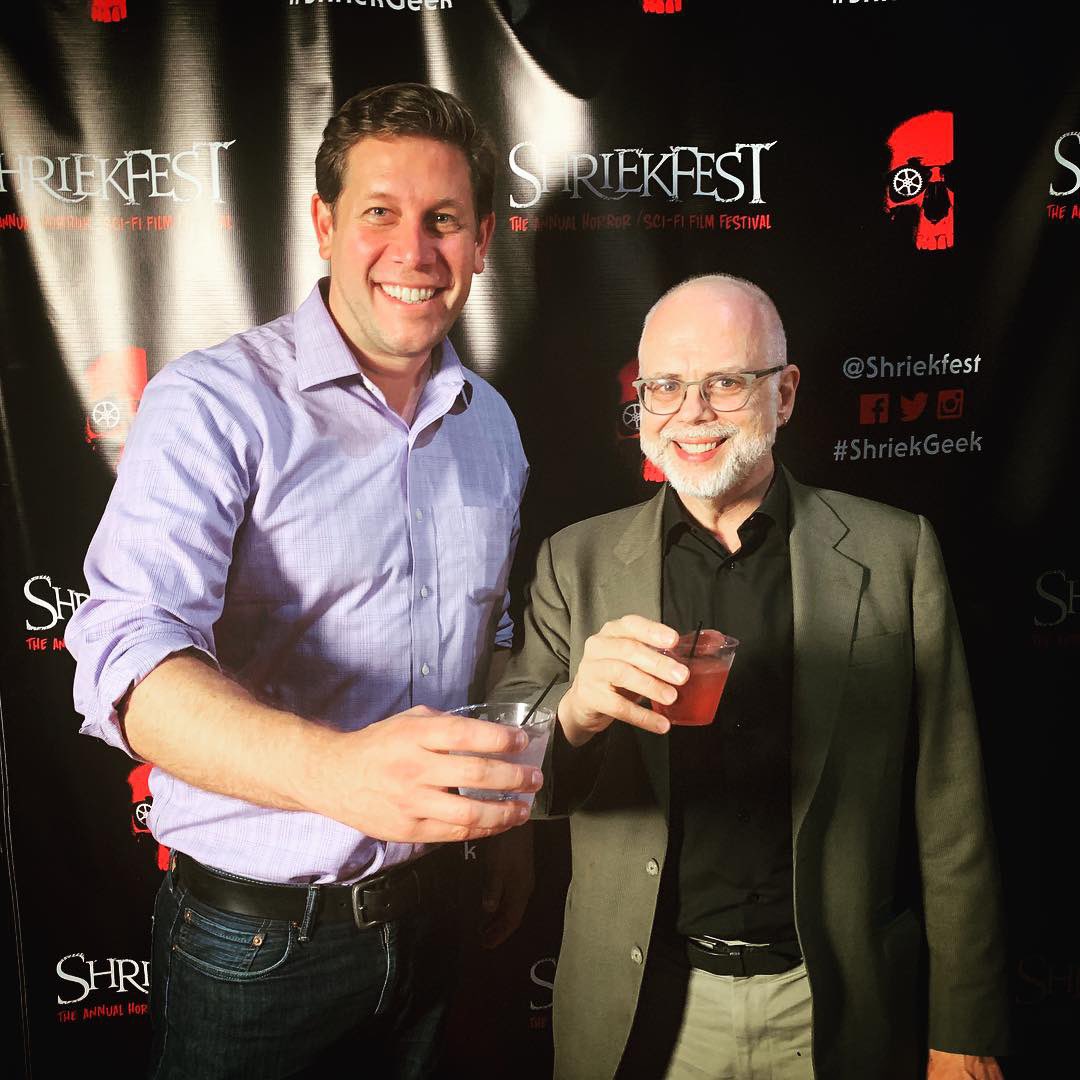 SnaggleMovie's tweet photo. A toast to @Shriekfest! Thank you @DeniseGossett for including #TeamSnaggletooth in Shriekfest this year. So many great films. We had an amazing time! https://t.co/CgCYrVhhfT
