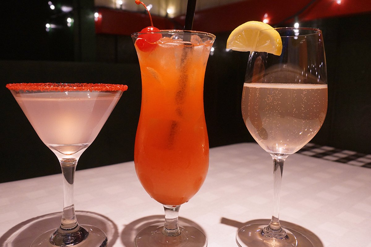 Breast Cancer Awareness month calls for three specialty cocktails
The Pink Tini, Pink Lady (Sangria) &amp; Pretty in Pink! For every one of these drinks sold Happy Day will donate $2 to the Gina Quesenberry Foundation