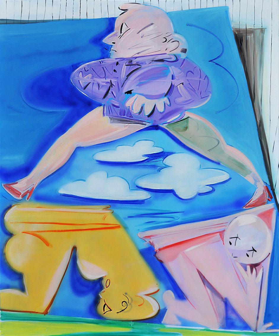 MaakeMag's tweet photo. Today on Maake we talk w/painter Hoda Kashiha about incorporating imagery from pop culture, cartoons &amp; emojis into her work &amp; and blurring the lines between traditional definitions of gender and gender norms. Issue 7 was curated by @TSANetwork #HodaKashiha #MaakeMag #issue7 #art https://t.co/95Zoay2nQz