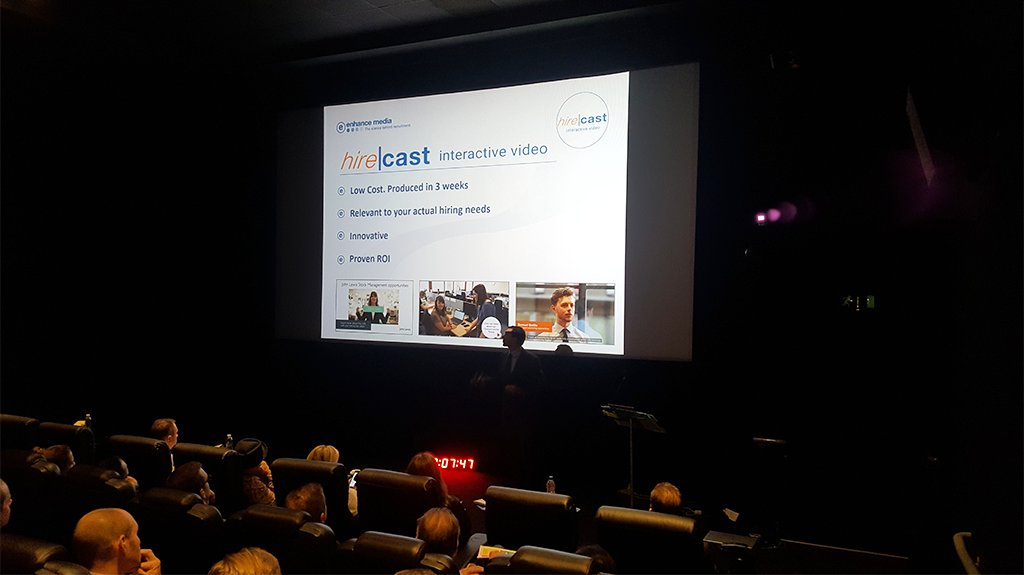 EnhanceMediaLtd's tweet photo. We had a great time presenting at this year’s #TalentTechRising. If you missed out, or would like more information on our HireCast Interactive Video service, visit our site at https://t.co/82h74cIpYX https://t.co/MgSloOW0Zl