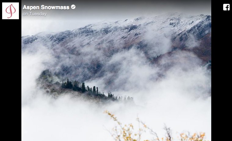OnTheSnow's tweet photo. Big hitters like @AspenSnowmass, @vailmtn &amp; @MammothMountain are seeing their first snow of the 18/19 season. Photo tour here: https://t.co/ikEv4cSic6 https://t.co/IFKijMZmlZ