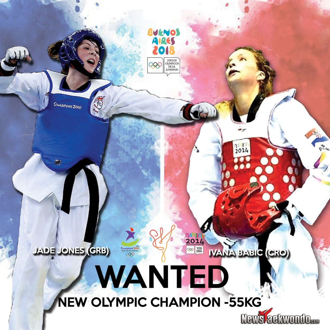 #YOG #taekwondo ¡WANTED! New olympic champion junior - 55kg.

<a href="/buenosaires2018/">Buenos Aires 2018</a>
<a href="/youtholympics/">Youth Olympic Games</a>

Design by <a href="/alejohtkd/">Andrés Henríquez</a>