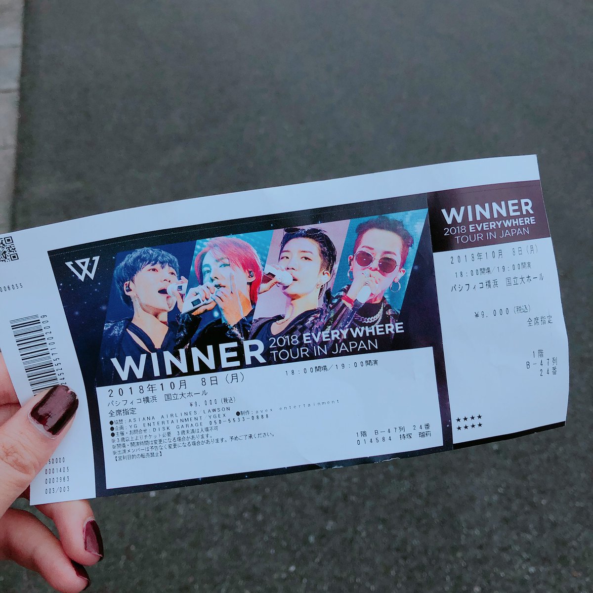 jiakugi0928's tweet photo. #WINNER2018EVERYWHERETOURINJAPAN #WinnerJapanTour2018 #WINNER
2018.10.08 横浜 https://t.co/XycHkYlyOV