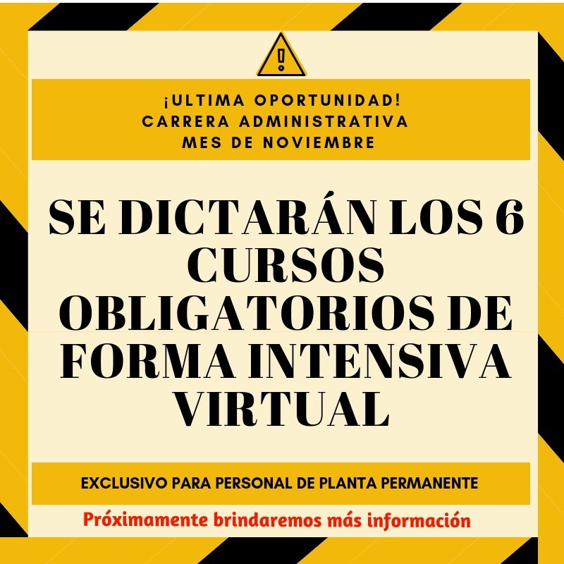 CapacitacionR4's tweet photo. Información solo para el personal de planta permanente de la Municipalidad de Río Cuarto https://t.co/ToW9tyA77T