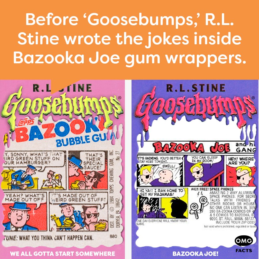 Happy birthday, R.L. Stine! 