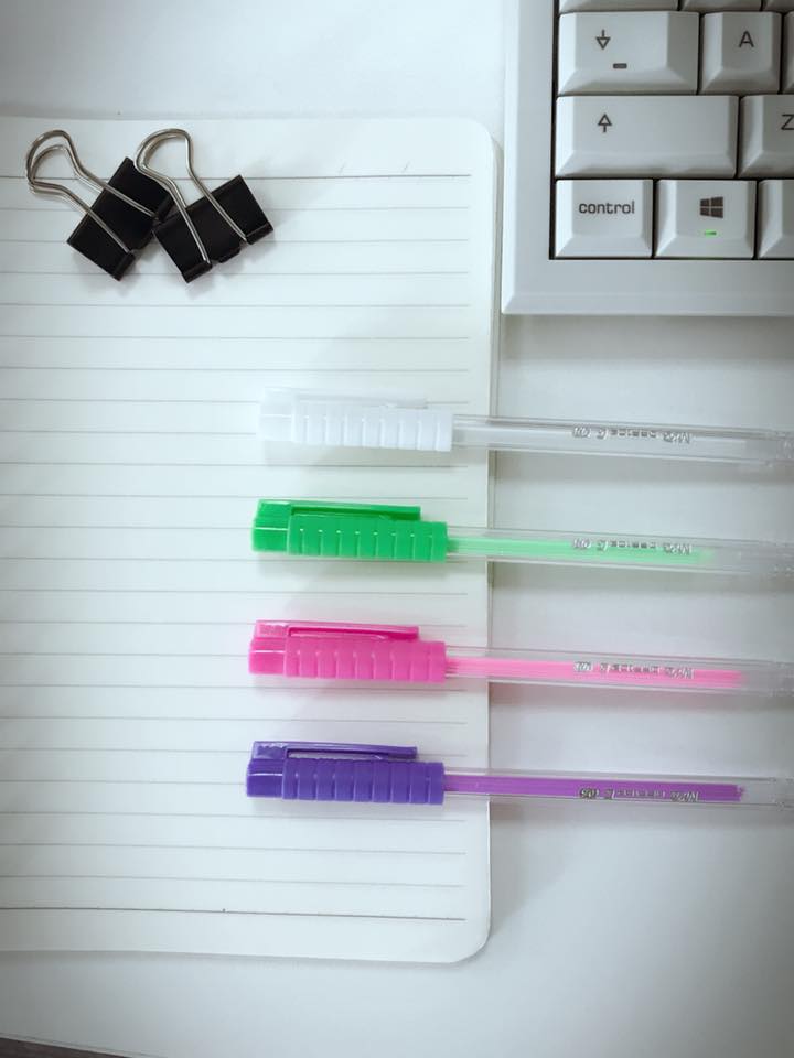 MGSTATIONERY's tweet photo. 0.5mm tips, pastel gel ink with a pastel world! https://t.co/IH1uqe4OqS