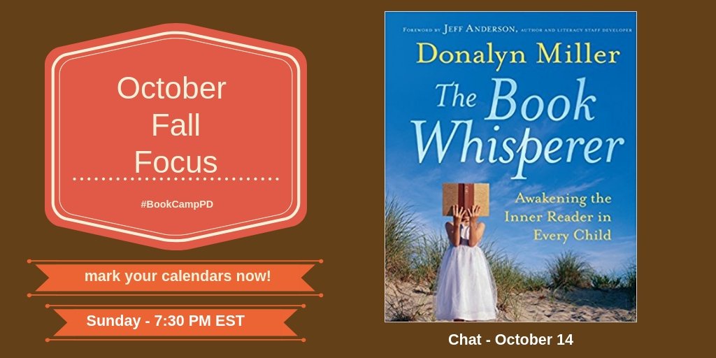 mjjohnson1216's tweet photo. Do you adore β€οΈ chats about terrific professional learning books π that discuss literacy? Join #BookCampPD next Sunday evening at 7:30 EST when this book will be our focus. #SRLedchat #engchat #2ndaryela #NCTEchat https://t.co/3z0KrEgQVY