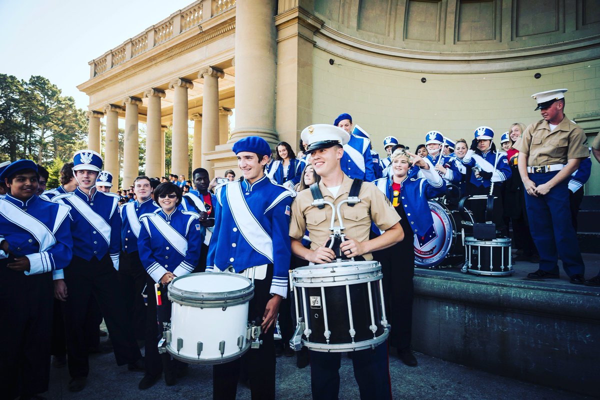 FleetWeekSF's tweet photo. Head on over to Golden Gate Park for the High School Band challenge starting in an hour!
#FleetWeekSF #FleetWeekApp #FleetWeek2018 #SanFrancisco #SFBay #BayArea #SFPort #USNavy #MarineCorps #HighSchoolBandChallenge #GoldenGatePark #FunInTheSun https://t.co/UCXHzBFlP8