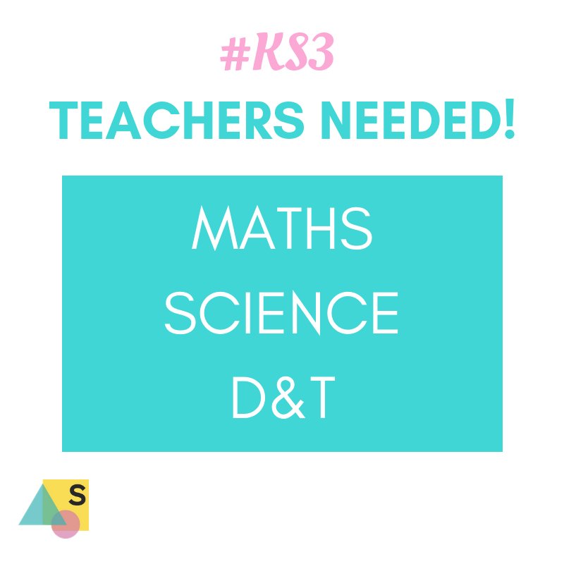 #KS3 TEACHERS, WE NEED YOU! 

We're looking for #Maths, #Science and #DT teachers to help us with a very exciting upcoming project. For more details please send us a dm or email info@shapesforschools.com. Rollercoasters *may* be involved... 🎢

#mathschat #sciencechat #dtchat