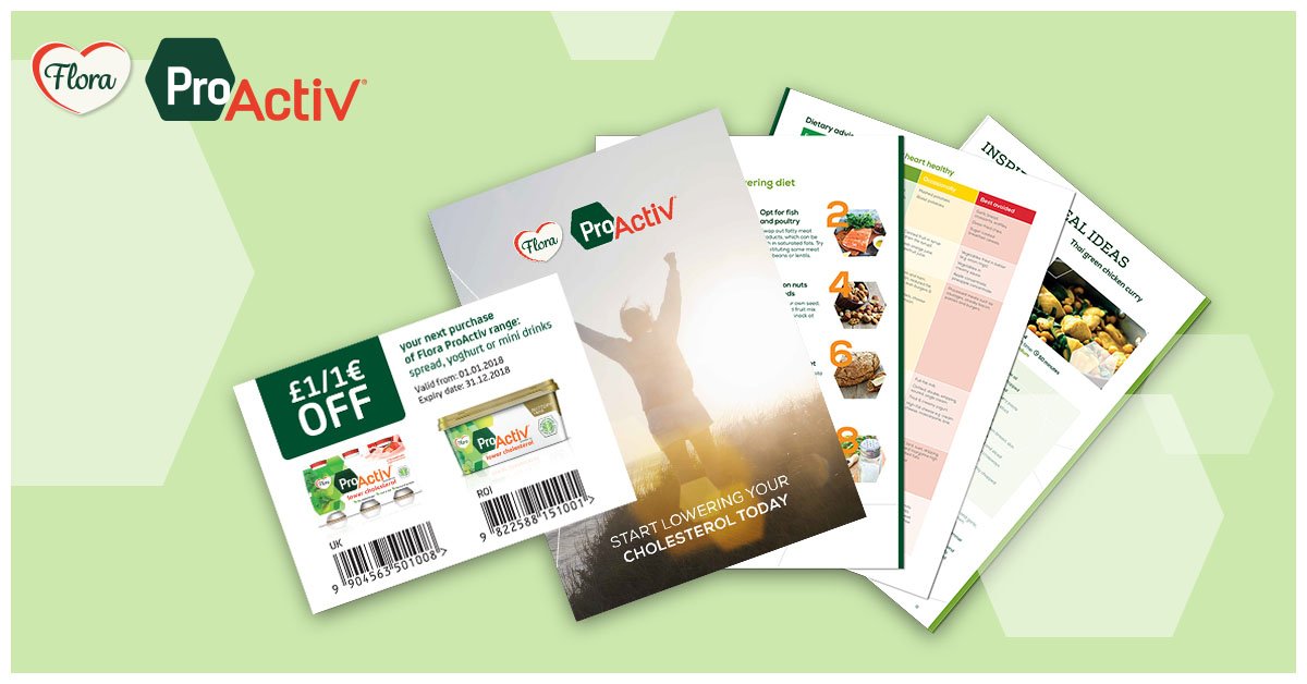 _FloraProActiv's tweet photo. October is National Cholesterol month, so we recommend you take a look at our handy Cholesterol Lowering Strarter Kit for simple, effective healthy lifestyle tips and advice on how to lower your cholesterol:) https://t.co/MWt4uQI3AD https://t.co/2T9jzjI0yL