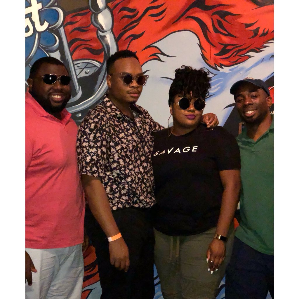 UnderstoodPod's tweet photo. #APodConnectionATL don’t owe us a thing! Thanks again to @TheGreatJayden & @theempressnic for putting on such a dope conference! 🎙🔥@APodConnection
#ClearlyMisunderstood #CMUradio #Podcast #DopeBlackPods #PodsInColor #PodernFamily https://t.co/nIAEf4Wrcf