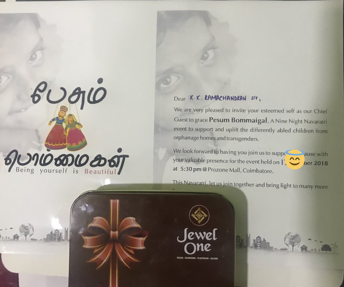 drkkr's tweet photo. WoW 🙋🏼‍♂️Celebrating and showcasing deserving talent this #Navaratri  #2018 #coimbatore #jewelone @prozonemall https://t.co/IQ2QKmBE3i