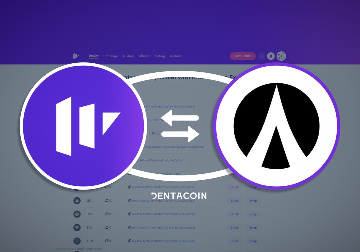 SwapOnlineTeam's tweet photo. "We believe #blockchain technology will solve a lot of problems in global medicine industry, including dental line. Therefore we are delighted to announce that we are adding #DCN token of @Dentacoin to our cross-chain wallet."- CEO #SwapOnlineTeam Alexandr Noxon @noxonsu https://t.co/x6NA5QOEfU