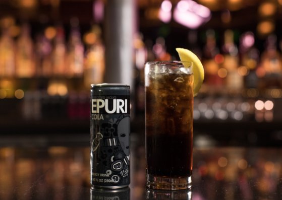 EPURI Pure compliments your #cocktail without overpowering it. Try an EPURI Cola &amp; Whisky.