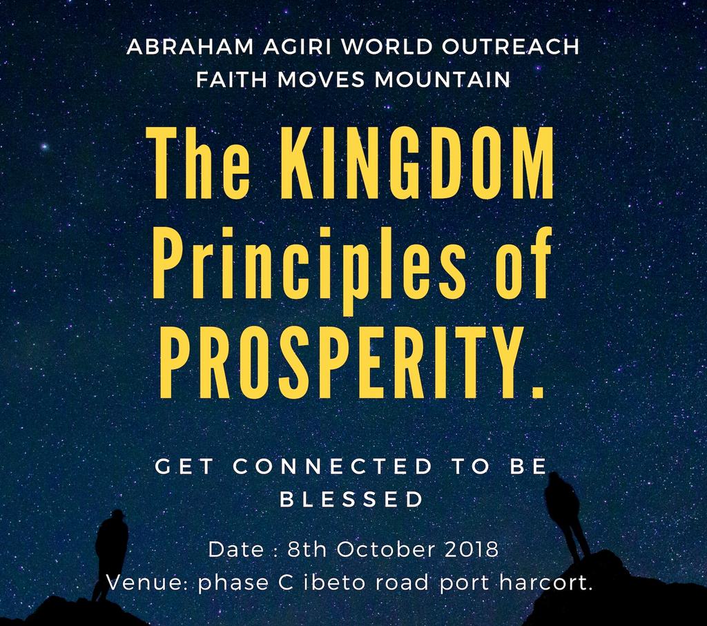 agiriworld's tweet photo. "While the earth remaineth seedtime and harvest... shall not cease". Giving and receiving are the kingdom principles of prosperity. Implement them and unlock Your Prosperity. Luke 6:38.
#31DaysOctoberProgramme #InHisPresence #Day8 #WordOfTheDay #PrinciplesOfProsperity https://t.co/IFBTcboisP