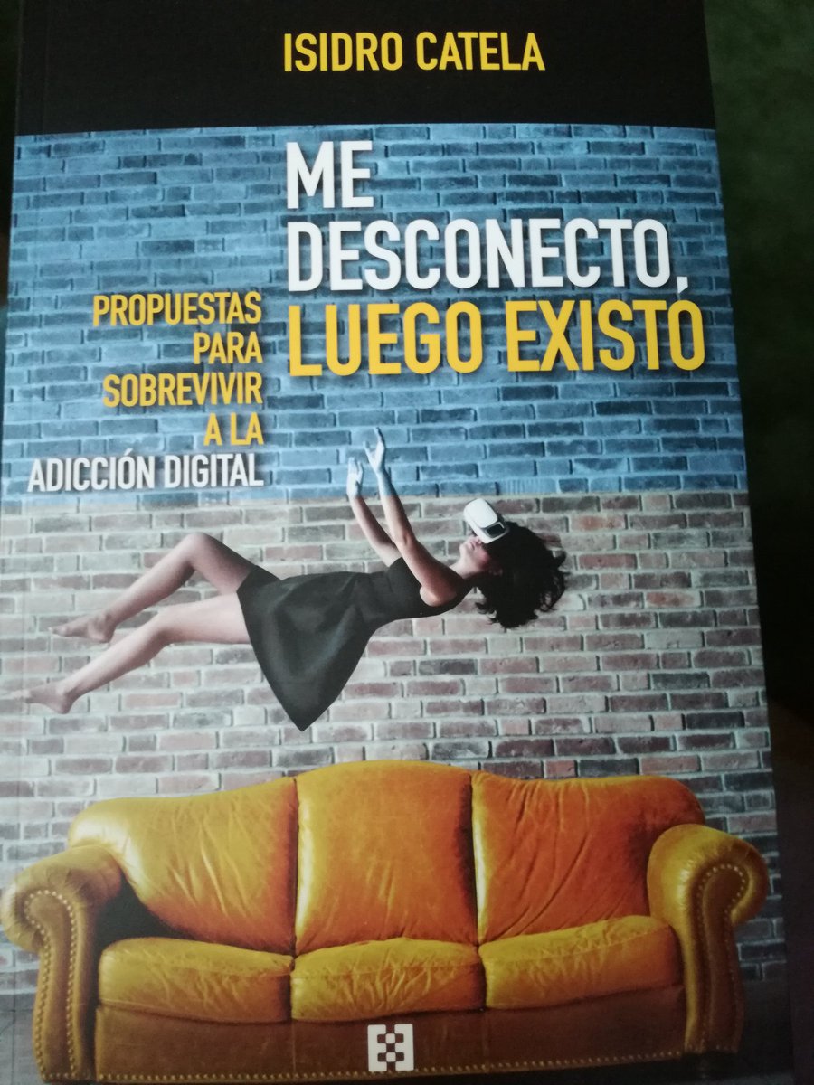 isidrocatela's tweet photo. "Me desconecto, luego existo. Propuestas para sobrevivir a la adicción digital". Mi último libro, en @EEncuentro
https://t.co/ZYyOCGnt9Z https://t.co/pRMBX6zBDZ