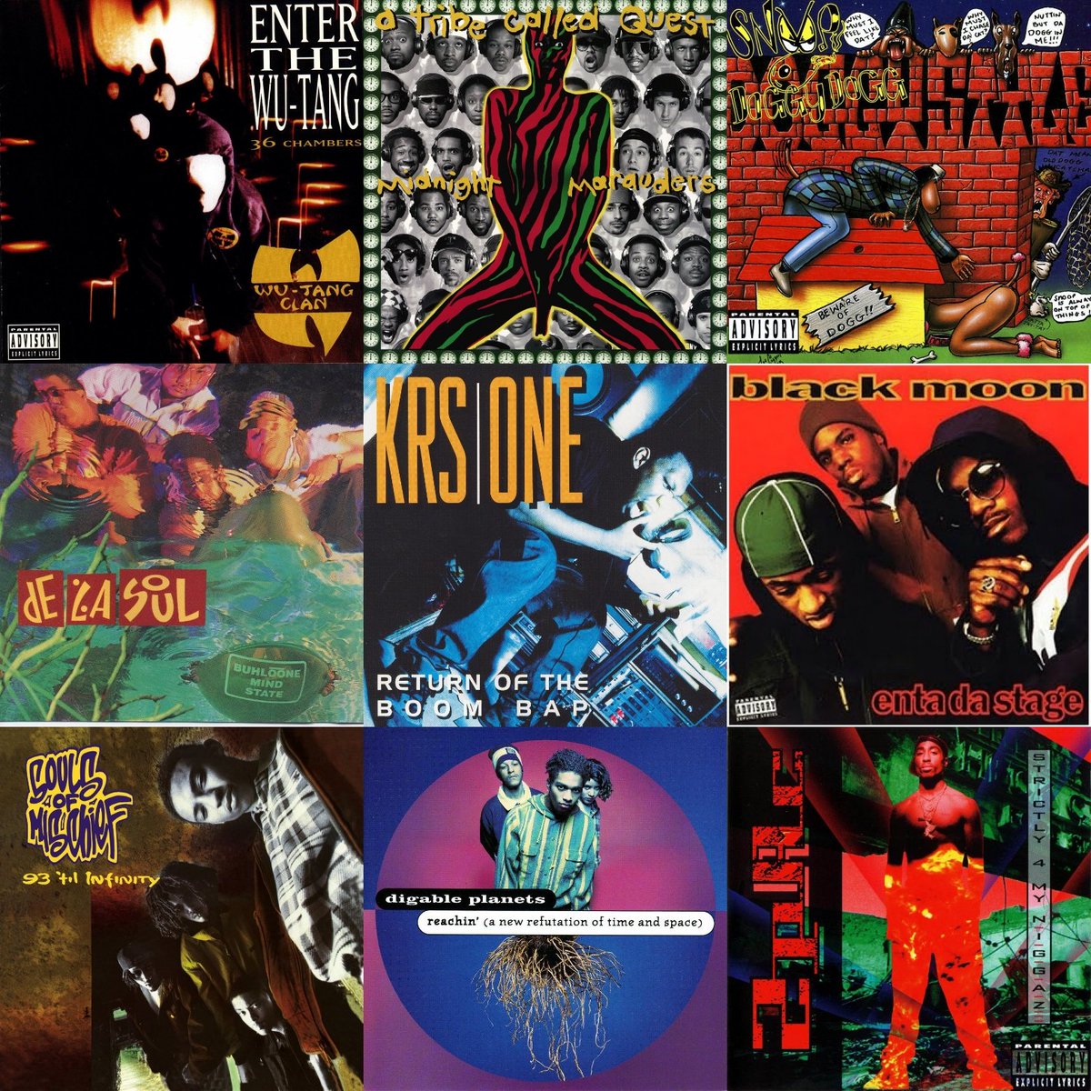 HipHopGoldenAge's tweet photo. 1993: excellent #hiphop all year around.

What is your favorite album from this selection? https://t.co/dzNCBmZ0pk