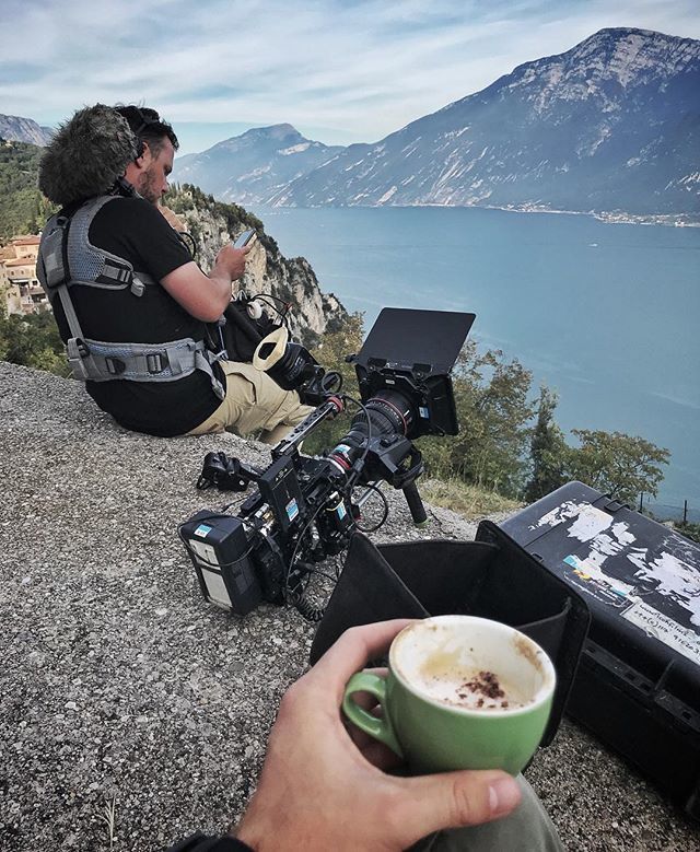 rossihamo's tweet photo. Coffee break with @tytonertc  #italy #documentary #travel #filmmaking #sonyf55 #cameradept #soundrecordist #coffeeholic https://t.co/sCwm1KOZGr