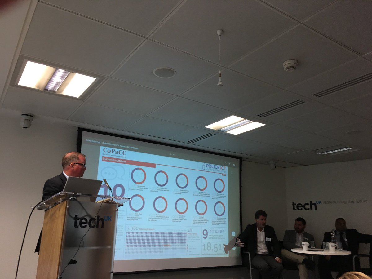HenryRex1's tweet photo. Great to hear from @BernardRix @KennyDownSouth @AllanFairley1 and @StatMan_Who discussing end user perspectives of #policeICT https://t.co/MpnJslLPVL